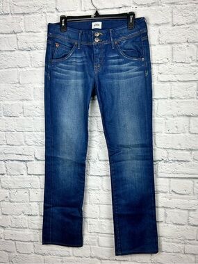 HUDSON Beth Baby Boot Jeans Women’s 29 Medium Wash Low Rise Stretch Denim